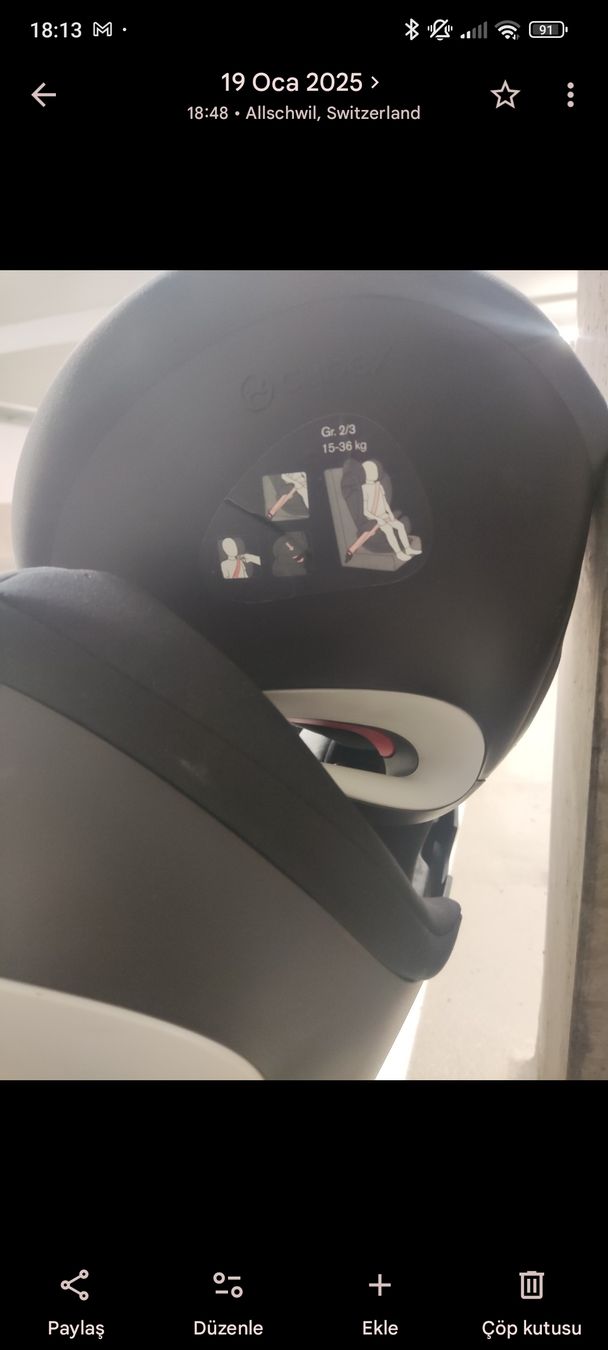 Cybex Auto-Kindersitze: Kindersitz CYBEX – Neu (gemäss Beschreibung) aus Allschwil von Bircank 4