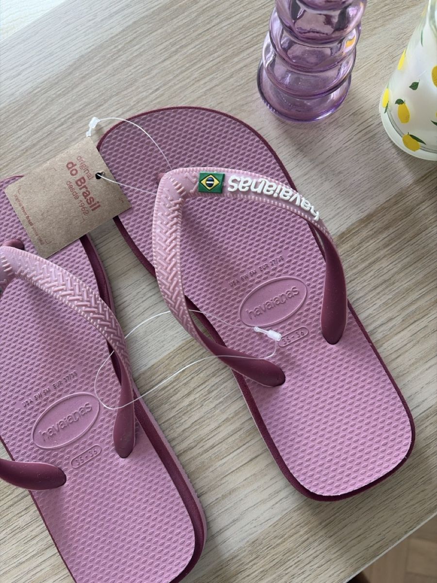 Havaianas Herrenschuhe: Pink Havaianas - flipflops 38 – Neu und originalverpackt aus Zürich von Martgils 2