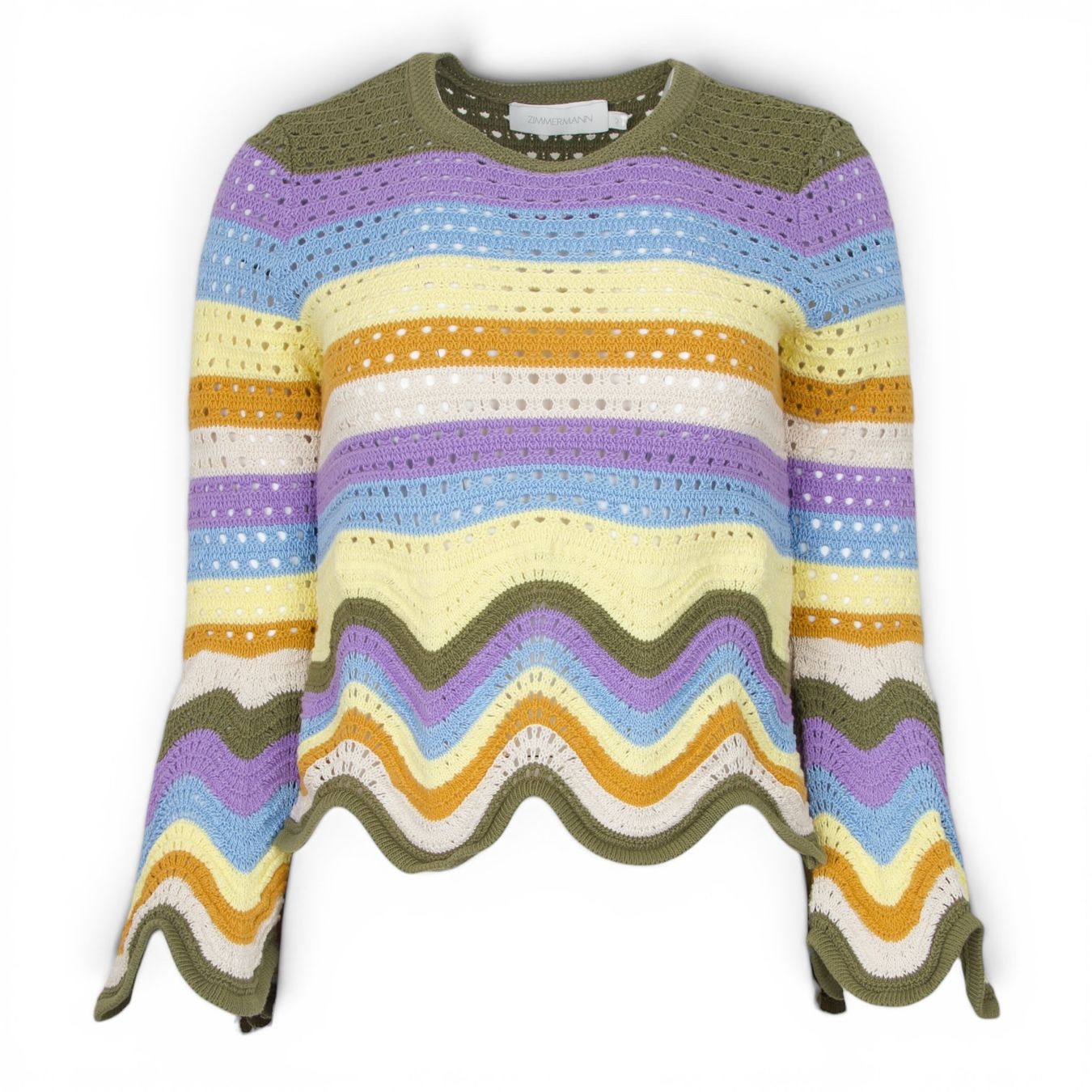 Pullover & Sweatshirts: Zimmermann Pullover mehrfarbig Gr. M – Gebraucht aus Binningen von Designerlabels
