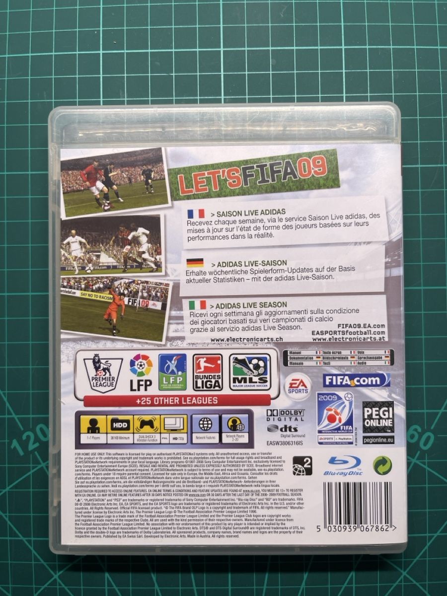 Sony Spiele: FIFA 09 PS3  – Gebraucht aus Killwangen von cherubim13 2