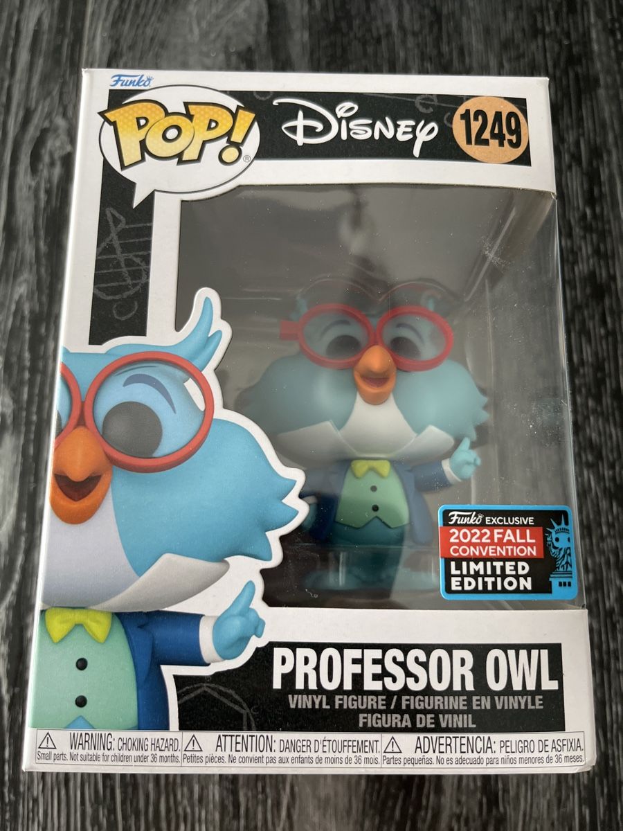Funko Statuette: Funko pop Disney Professeur Owl – Nuovo e nell'imballaggio originale da Yverdon-les-Bains venduto da vin_95zk