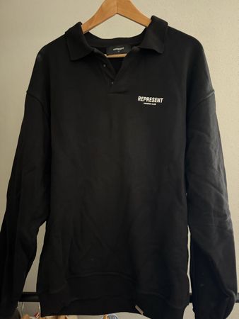 Represent Pullover schwarz Herren Grösse M guter Zustand