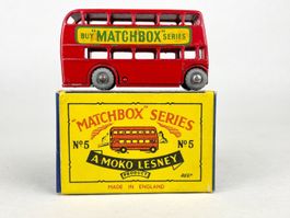 Matchbox Moko Lesney 5B London Bus - Near Mint