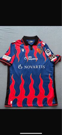FC Basel Matchworn Trikot Barišić 2024/25 Original getragen