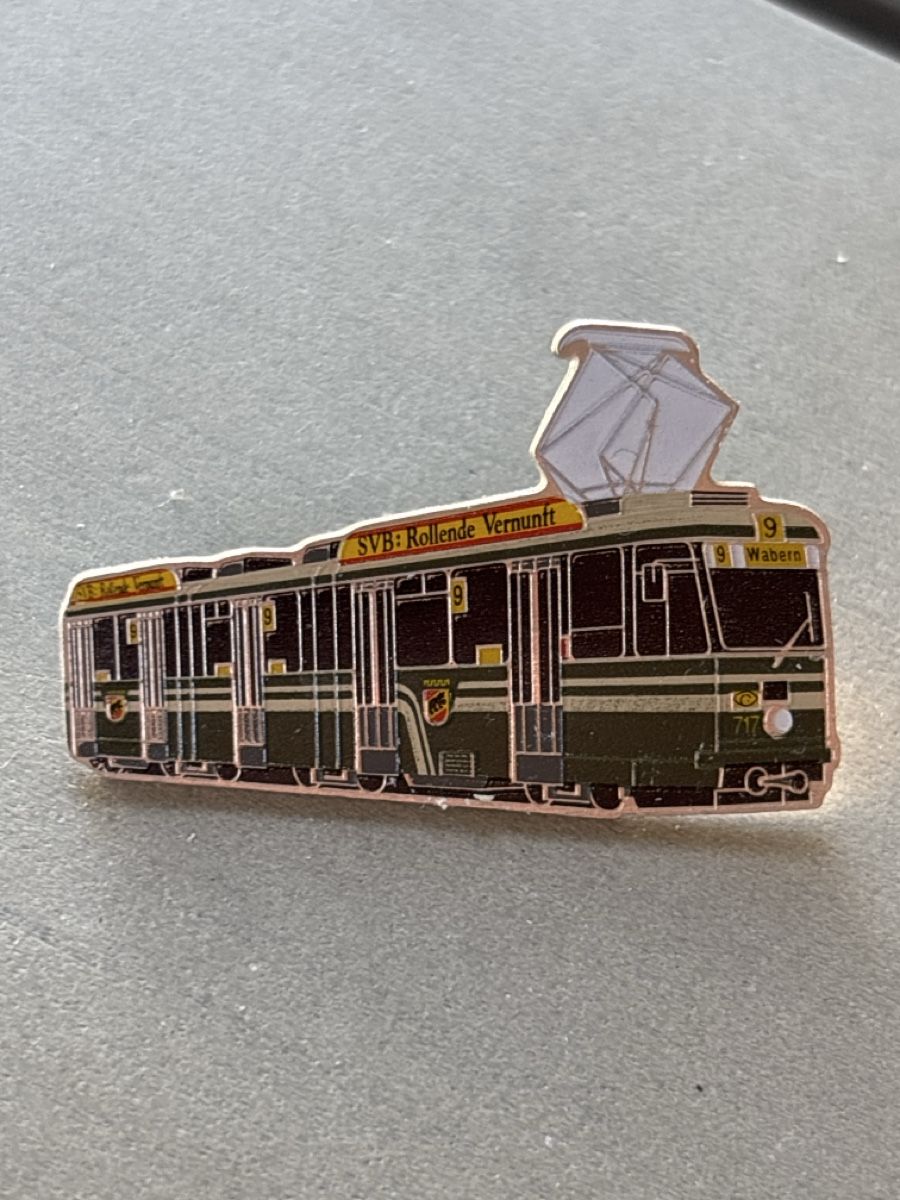 SBB/CFF/FFS Plaketten & Abzeichen: Schmid Müller Tram SVB Bern "Nostalgie" limitierte Auflage – Gebraucht aus Uetendorf von hoisle