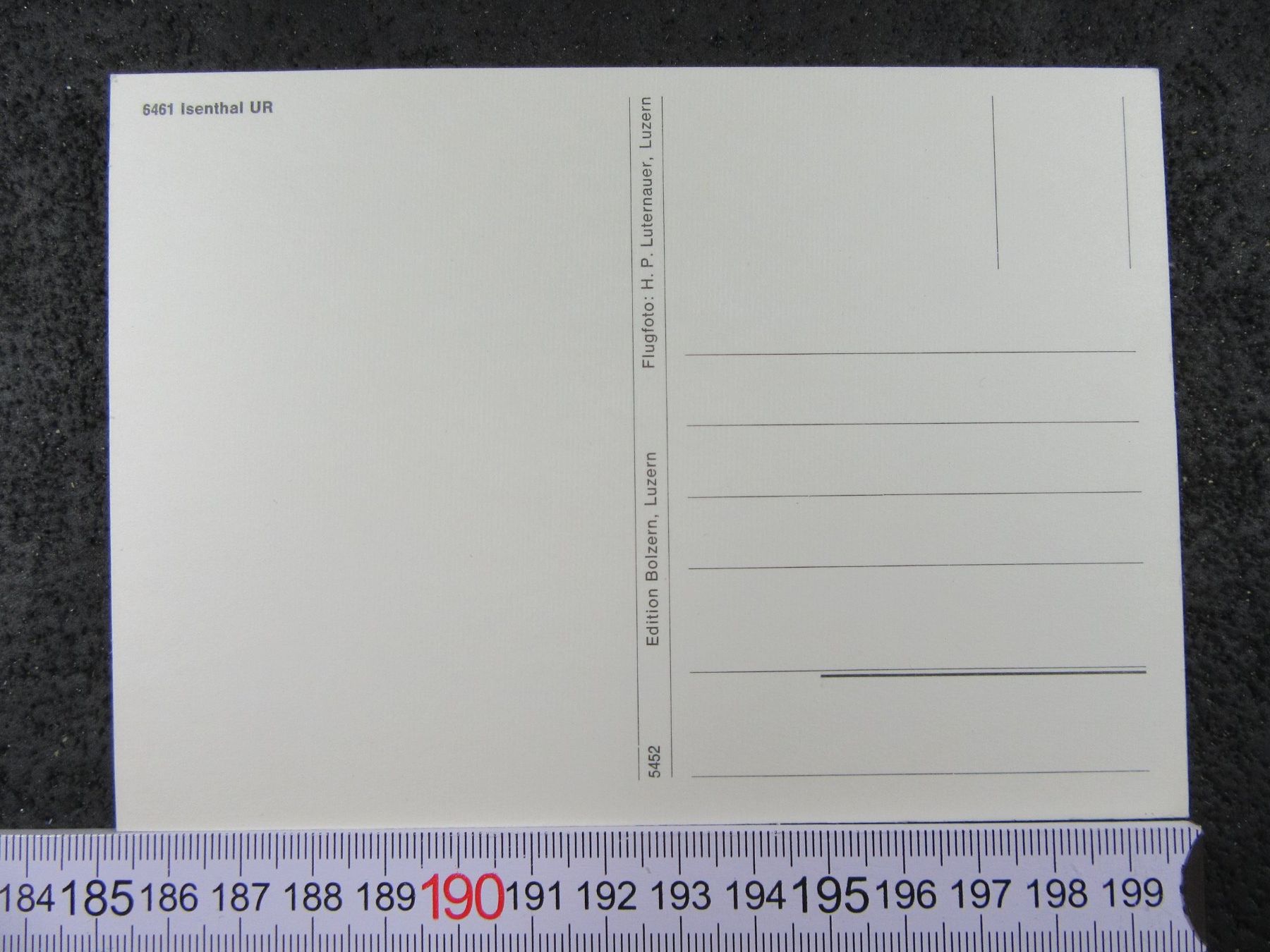 Cartoline postali: ISENTHAL URI AK LUFTBILD – Usato da Ettingen venduto da Hausi4711 1