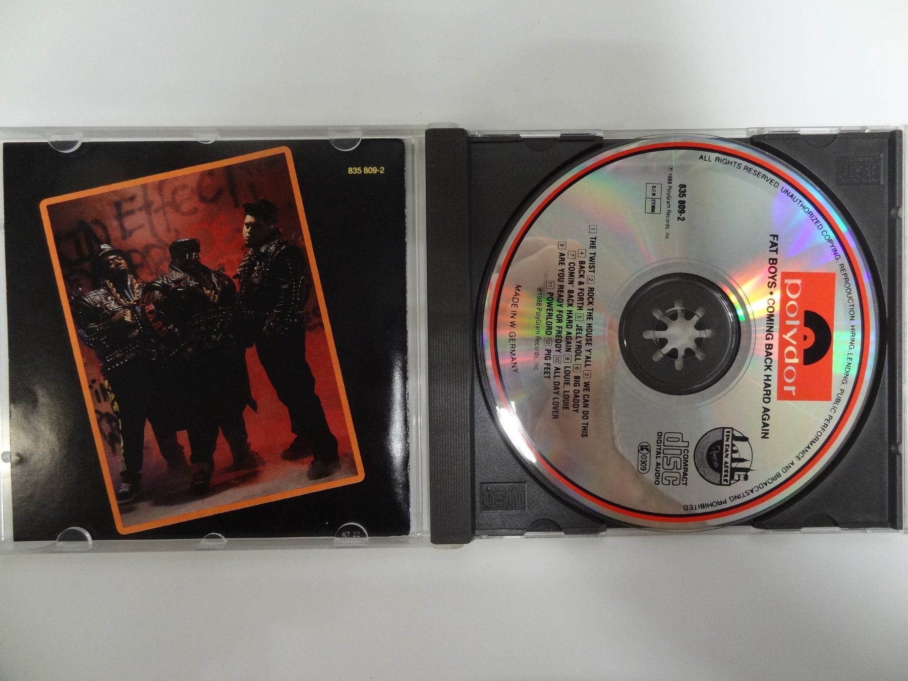CD: Fat Boys - Coming Back Hard Again - Seltene CD – Usato da luzern venduto da musicandart 2