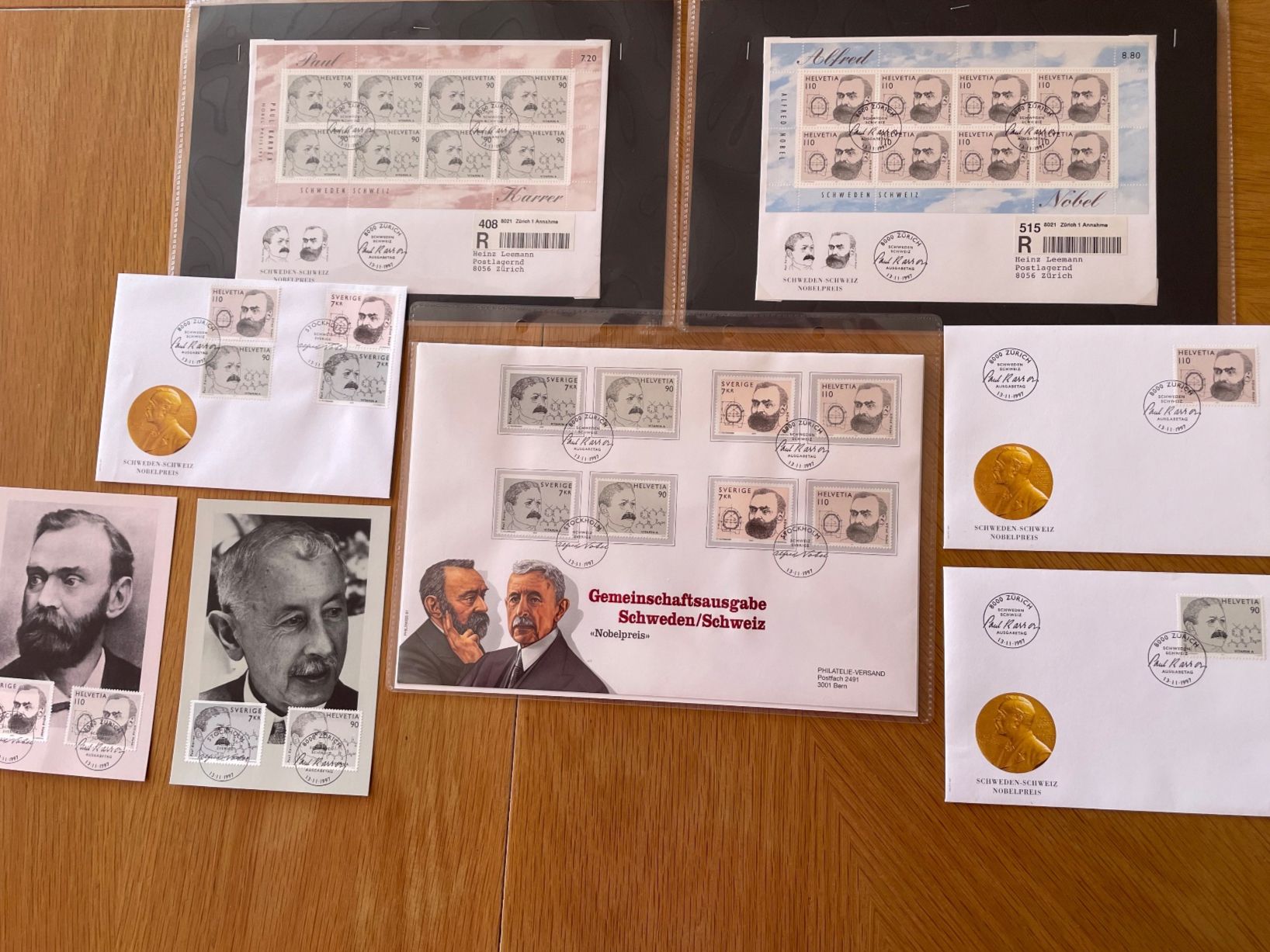 Tutti i francobolli: 8 doc. rares, 1er j, parfait état – Usato da Sonceboz-Sombeval venduto da Comment2 2