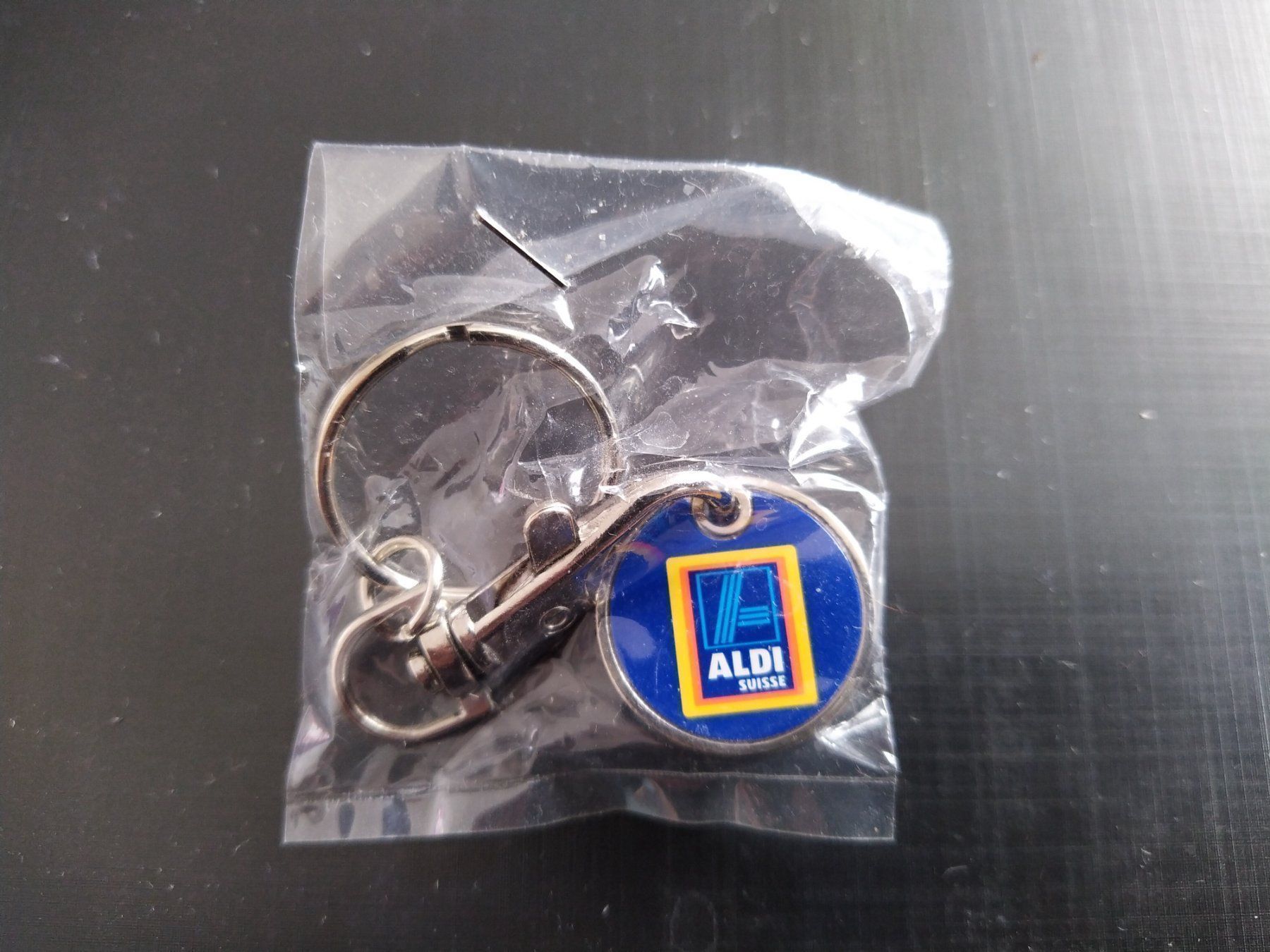 Portachiavi: Schlüsselanhänger "ALDI Suisse" – Nuovo e nell'imballaggio originale da Bern venduto da micky031