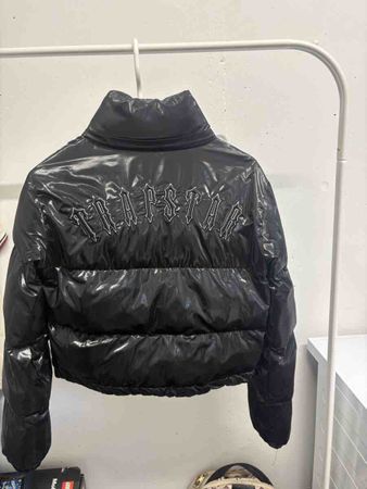 Piumino Trapstar nero, taglia S, condizioni accettabili