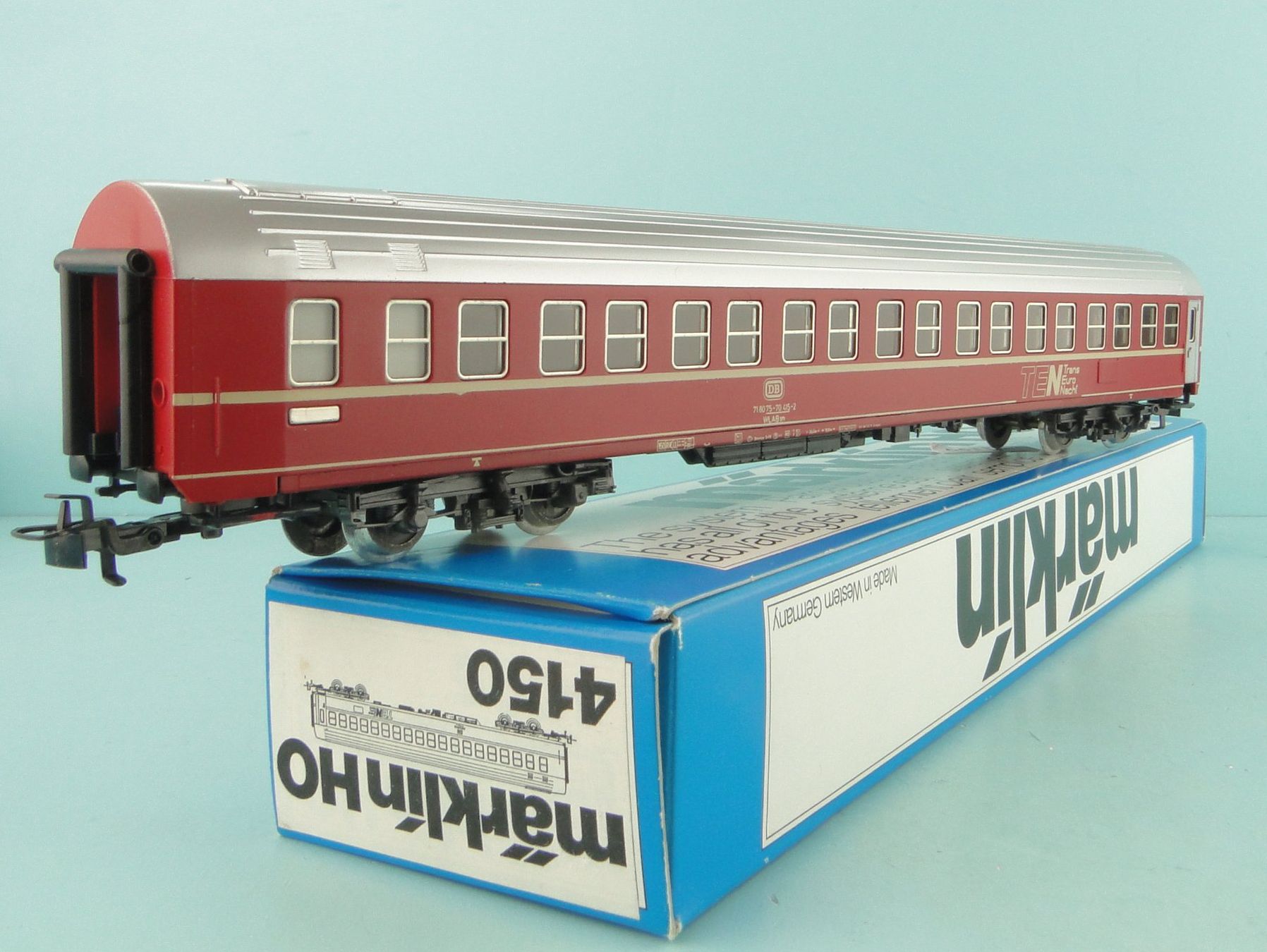 Märklin Modellini di ferrovie: Märklin 4150 DB TEN – Usato da Bülach venduto da cann11 3