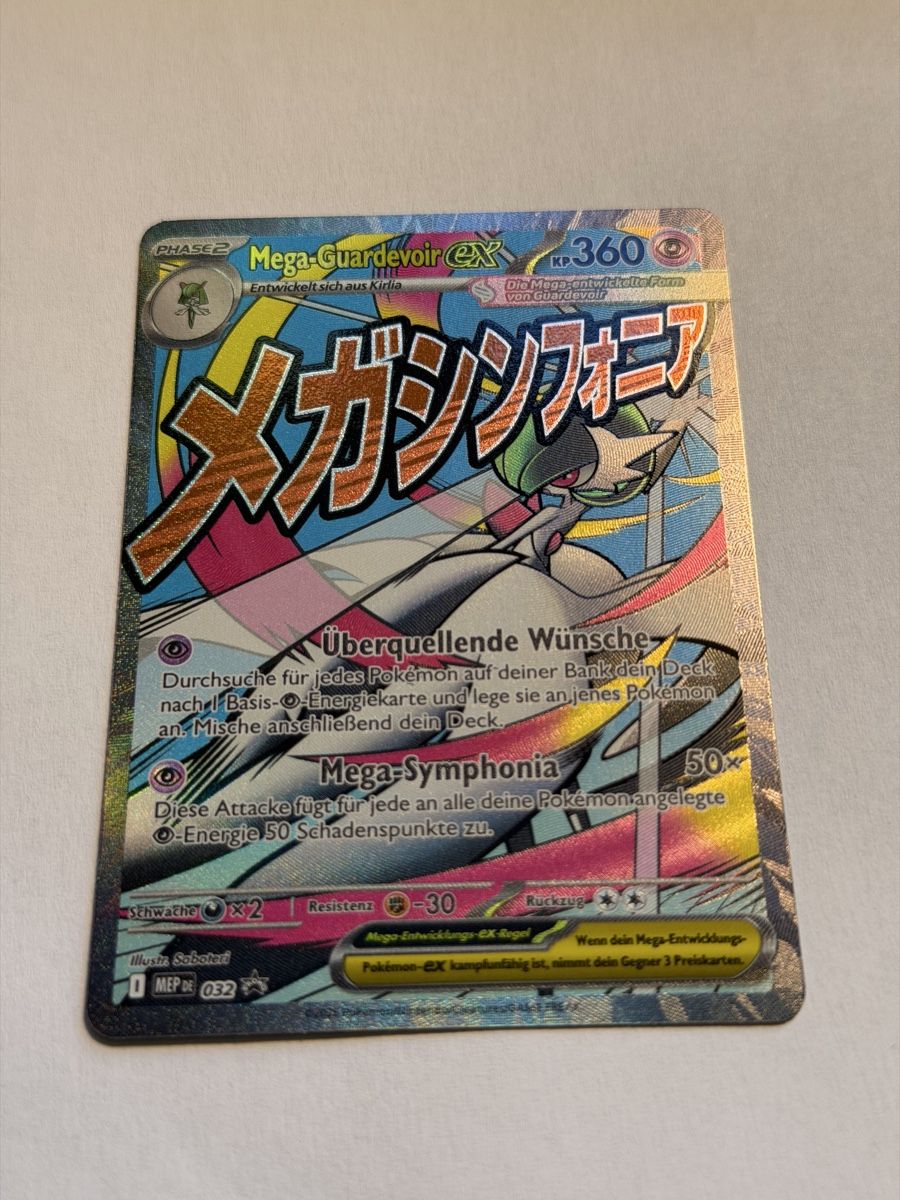 Pokémon Carte collezionabili: Pokemon Mega Gardevior EX Promo DE – Usato da Uster venduto da l_cards 1