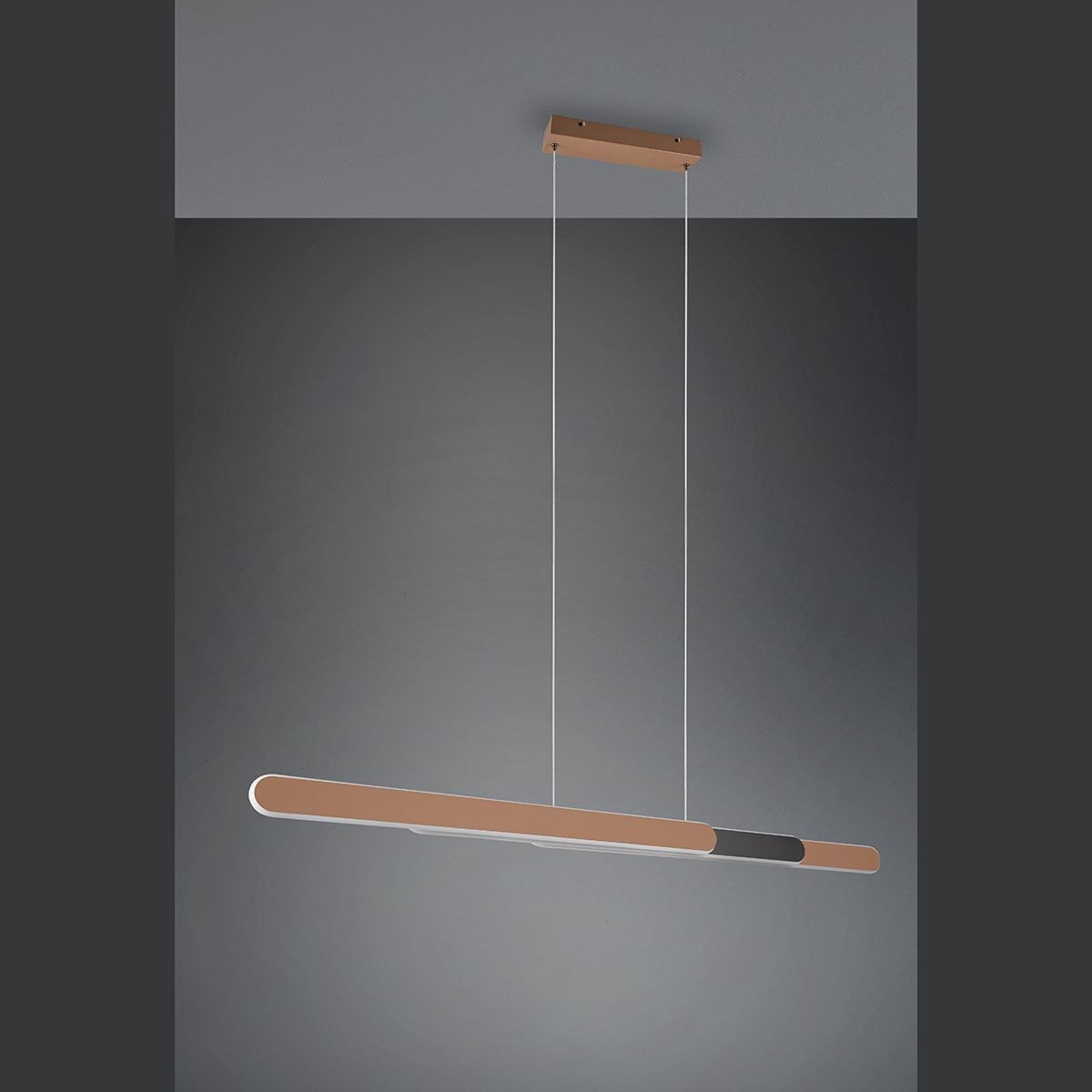 Lampadari & plafoniere: LED Pendelleuchte, Farbwechsler, Braun – Nuovo (secondo la descrizione) da Kreuzlingen venduto da Smart-Light 6