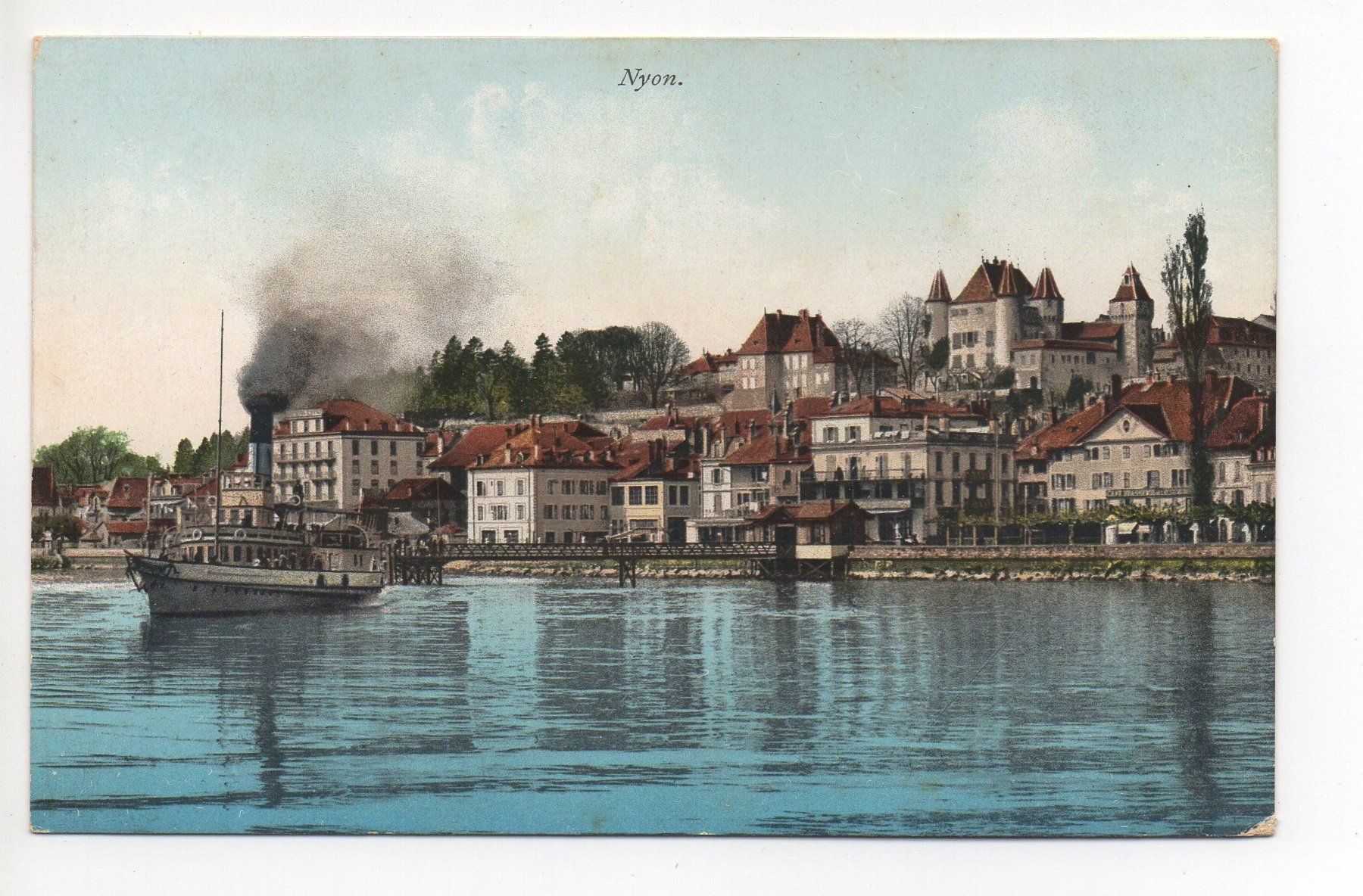 Ansichtskarten: NYON Dampfschiff – Neu (gemäss Beschreibung) aus Jona von philajona