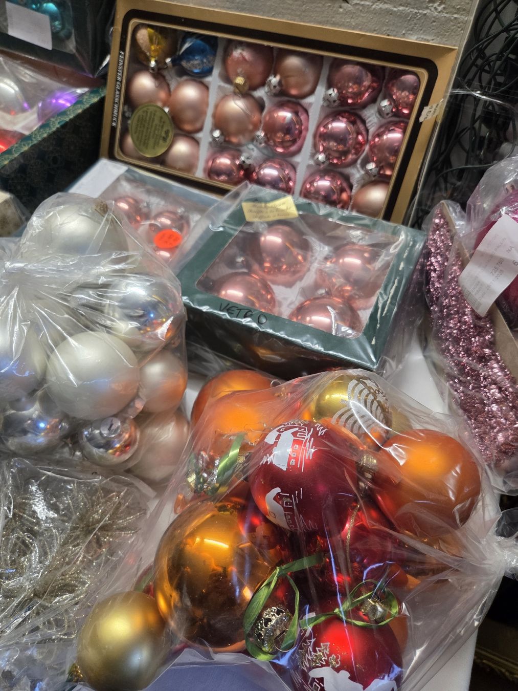 Tutte le decorazioni: Weihnachtsbaumschmuck Sortiment diverse Farben, Konvolut.. – Usato da Stans venduto da Ducati16 3