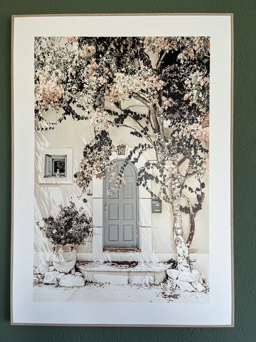 Poster & Bilder: Wandbilder mit Eichen-Holzrahmen, Mediteraner Stil – Neu (gemäss Beschreibung) aus Siggenthal Station von jam_q565