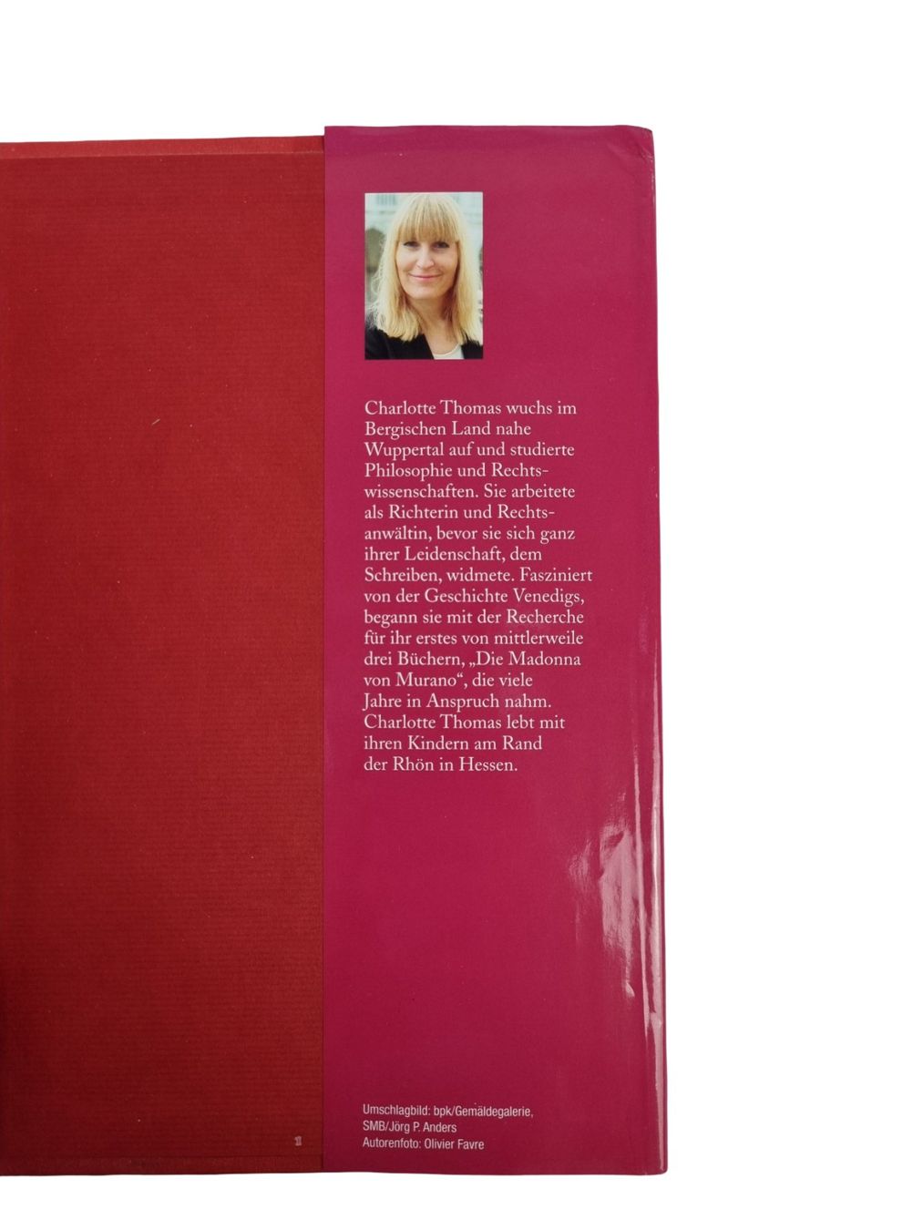 Libri: CHARLOTTE THOMAS DIE MADONNA VON MURANO – Usato da Wangen b. Olten venduto da Restwert_Wangen 4