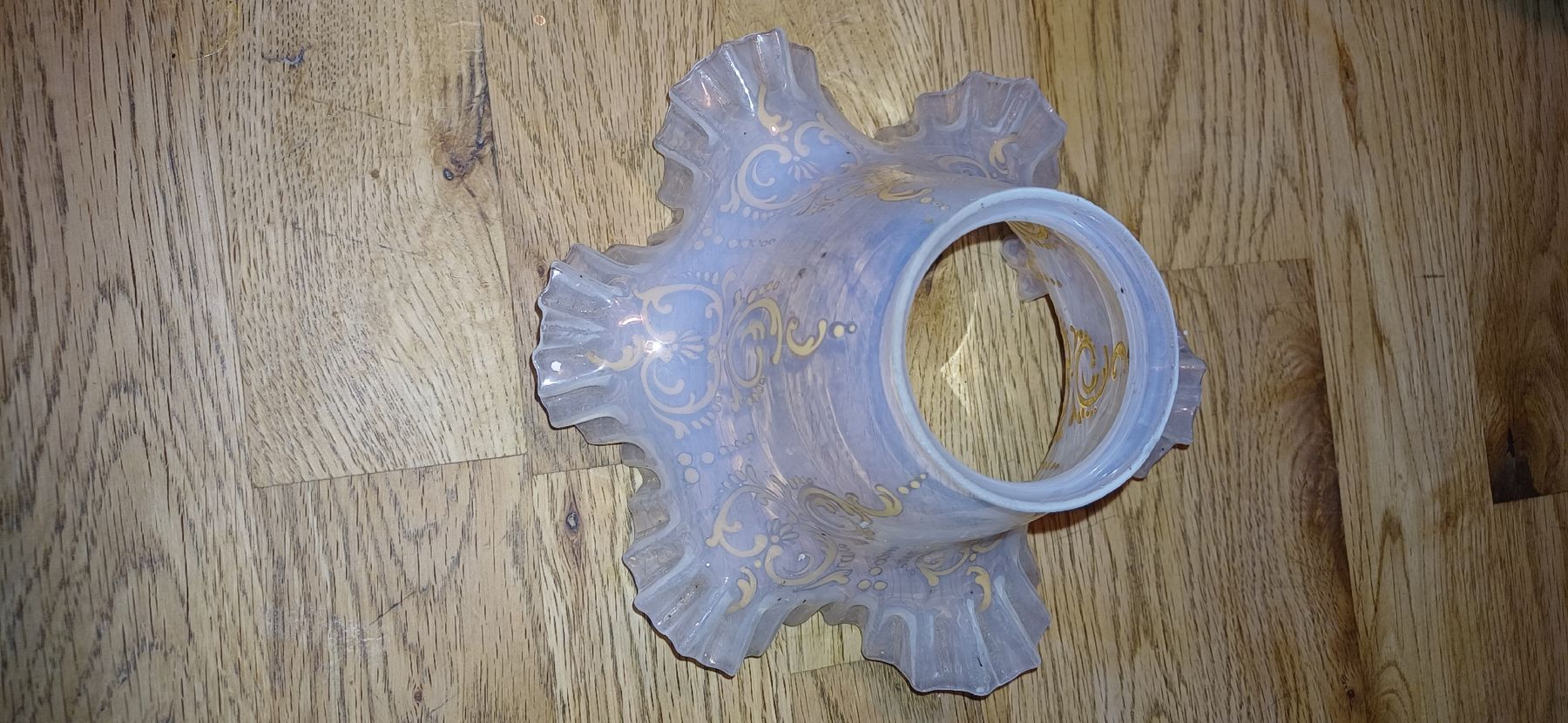 Lampade: Jugendstil  Lampen Glas Opalin – Usato da Flawil venduto da Pinkmalibu 6