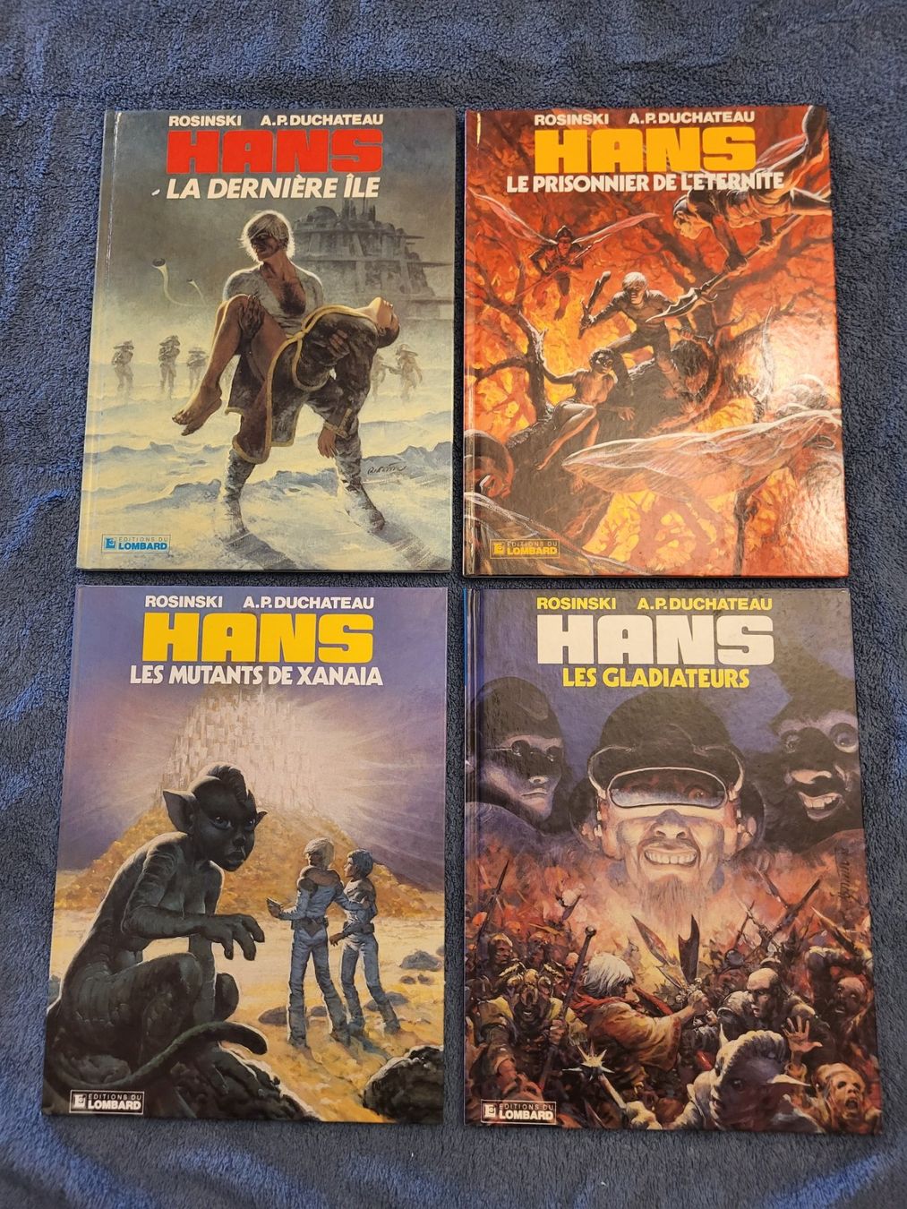 Comics: Série complète BD 1 à 12 EO Hans + 3 Intégrales + dédicace – Gebraucht aus Palézieux-Village von magic1980 2