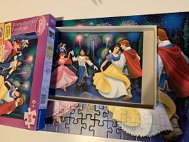 Lot de 2 Puzzle Ravensburger et Clemantoni 100 et 104pièces