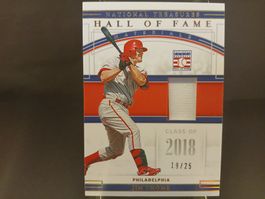 Panini National Treasures 2020 Baseball Jim Thome /25