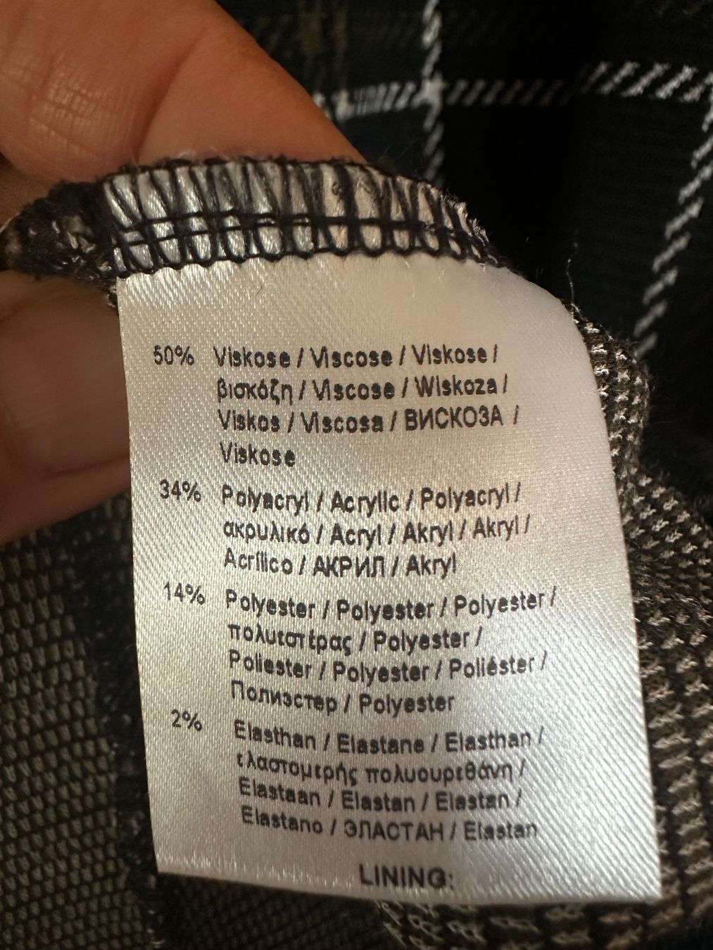 Vestiti: Kariertes Viskose Kleid – Usato da Au ZH venduto da fortschreiter 3