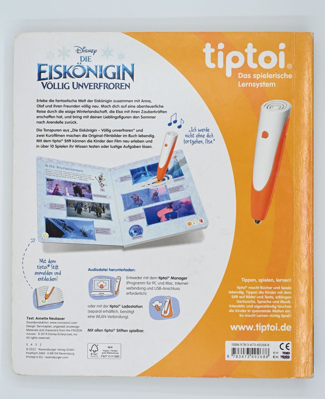 Libri: Tiptoi Buch "Die Eiskönigin" – Usato da Dürnten venduto da puumies 1