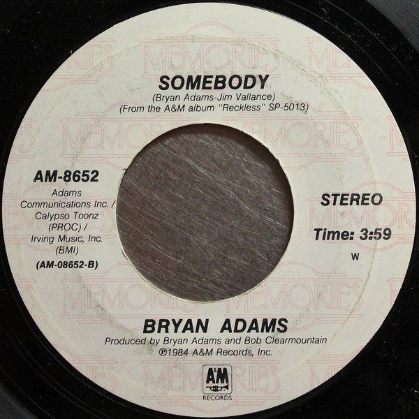 Dischi in vinile: Adams Bryan: Run To You 7" – Usato da Steinhausen venduto da Vilivinili 1