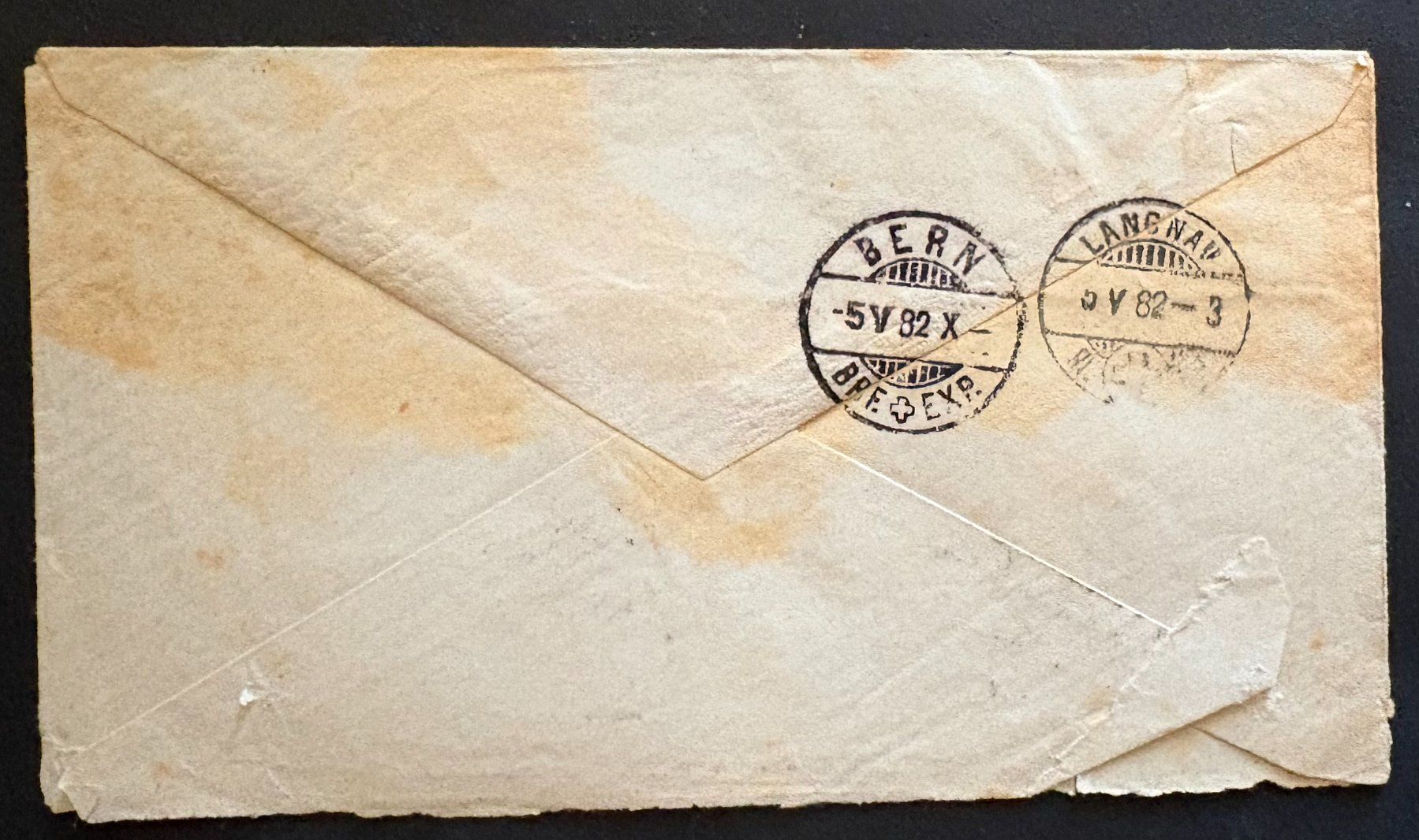 Tutti i francobolli: BRIEFUMSCHLAG 1882 – Usato da Ostermundigen venduto da Heavenmaus75 1