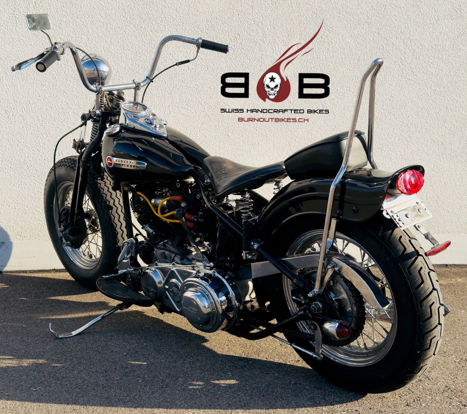 Harley-Davidson Chopper: HARLEY DAVIDSON kNUCKLEHEAD 1942 OLDTIMER – Usato da Sirnach venduto da B.O.B.BIKES 4
