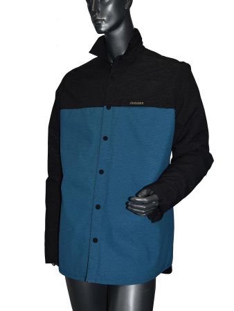 Zimtstern Herren Jacke Übergangsjacke /d.grau d.blau / Gr.L