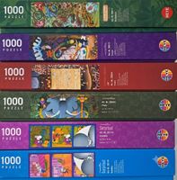 6 tolle Heye Puzzles (1000 Teile), Mordillo/Loup/Cartoon