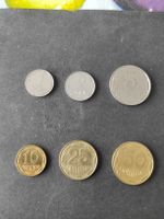 6 monnaies Ukranie tout différents