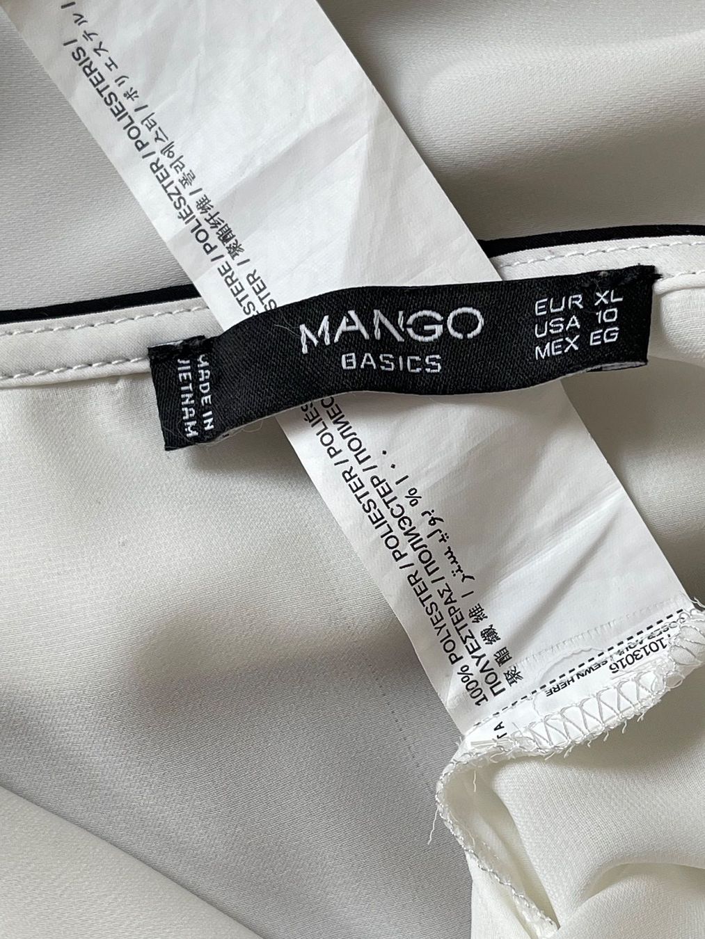 Mango Camicette: MANGO L XL /NP140CHF Weiss – Nuovo (secondo la descrizione) da Kölliken venduto da Prscoo 8