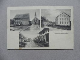 Karte Lichtdruck Hochfelden ZH 1910 Stempel Fabrik Geschäft