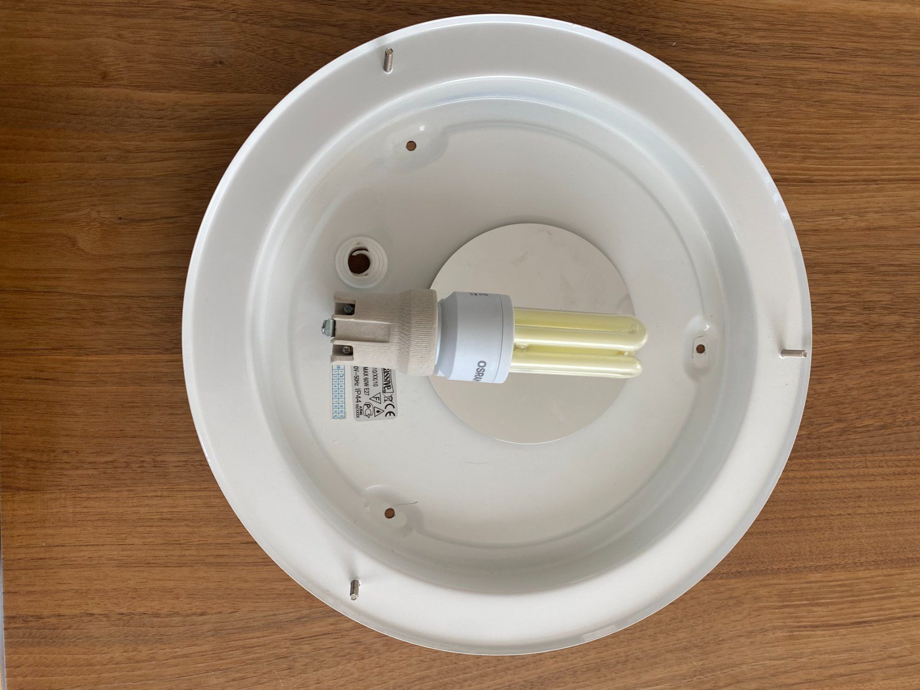 Lampadari & plafoniere: 4 Deckenleuchten rund – Usato da Gerolfingen venduto da Regenbogen88 1