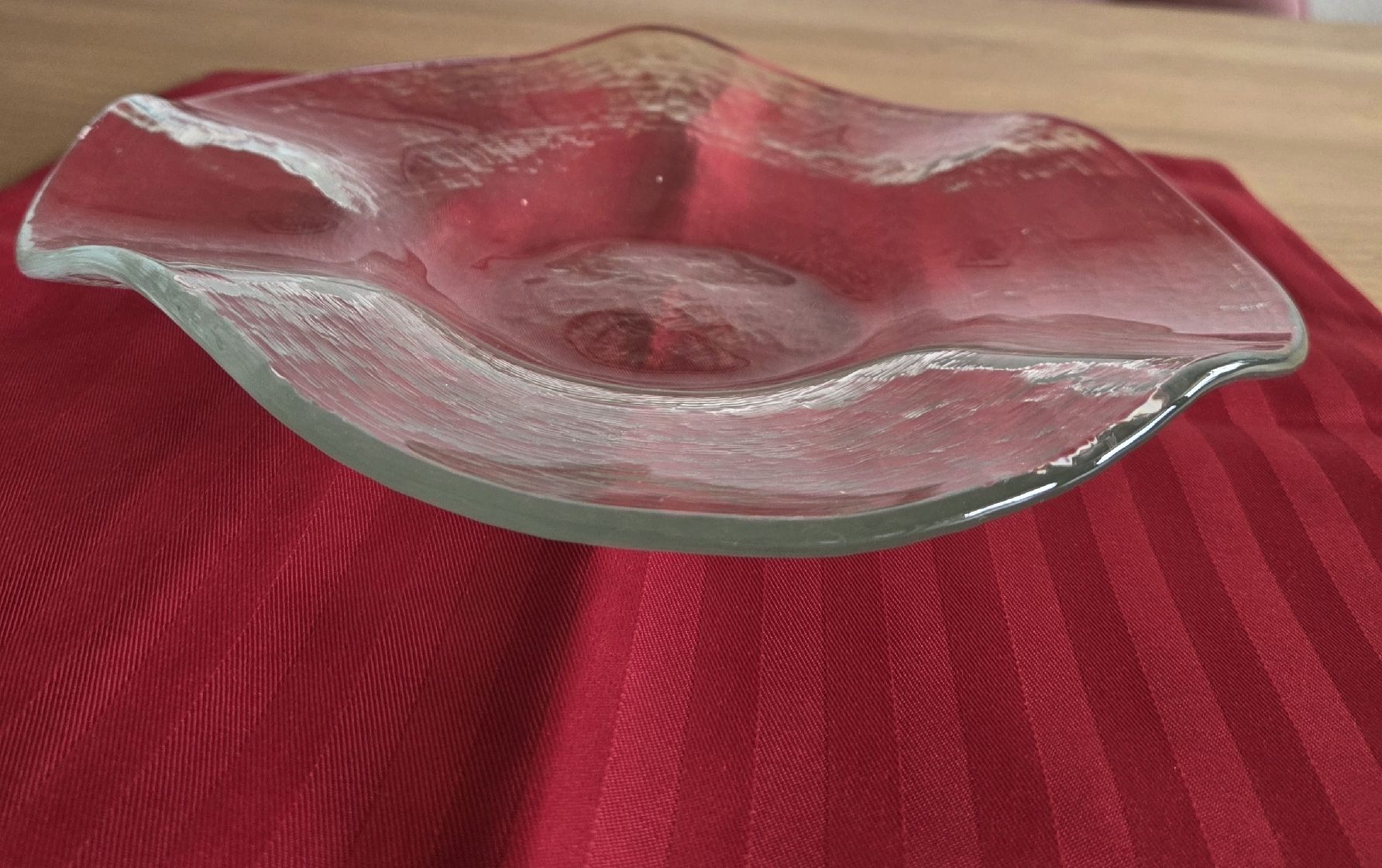 Piatti di portata: Glass Schale, transparent, moderner Stil  – Usato da Lupfig venduto da olivenbaeumli 2