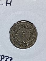 Suisse - 5 centimes - 1888