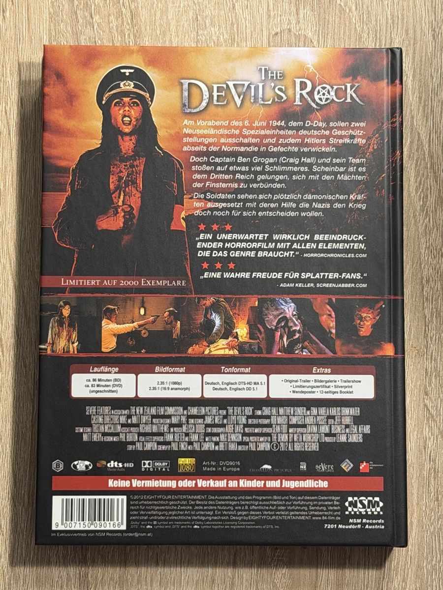 Alle DVDs: The Devil‘s Rock - Mediabook - wie neu – Neu (gemäss Beschreibung) aus Stein am Rhein von ricks0r 1