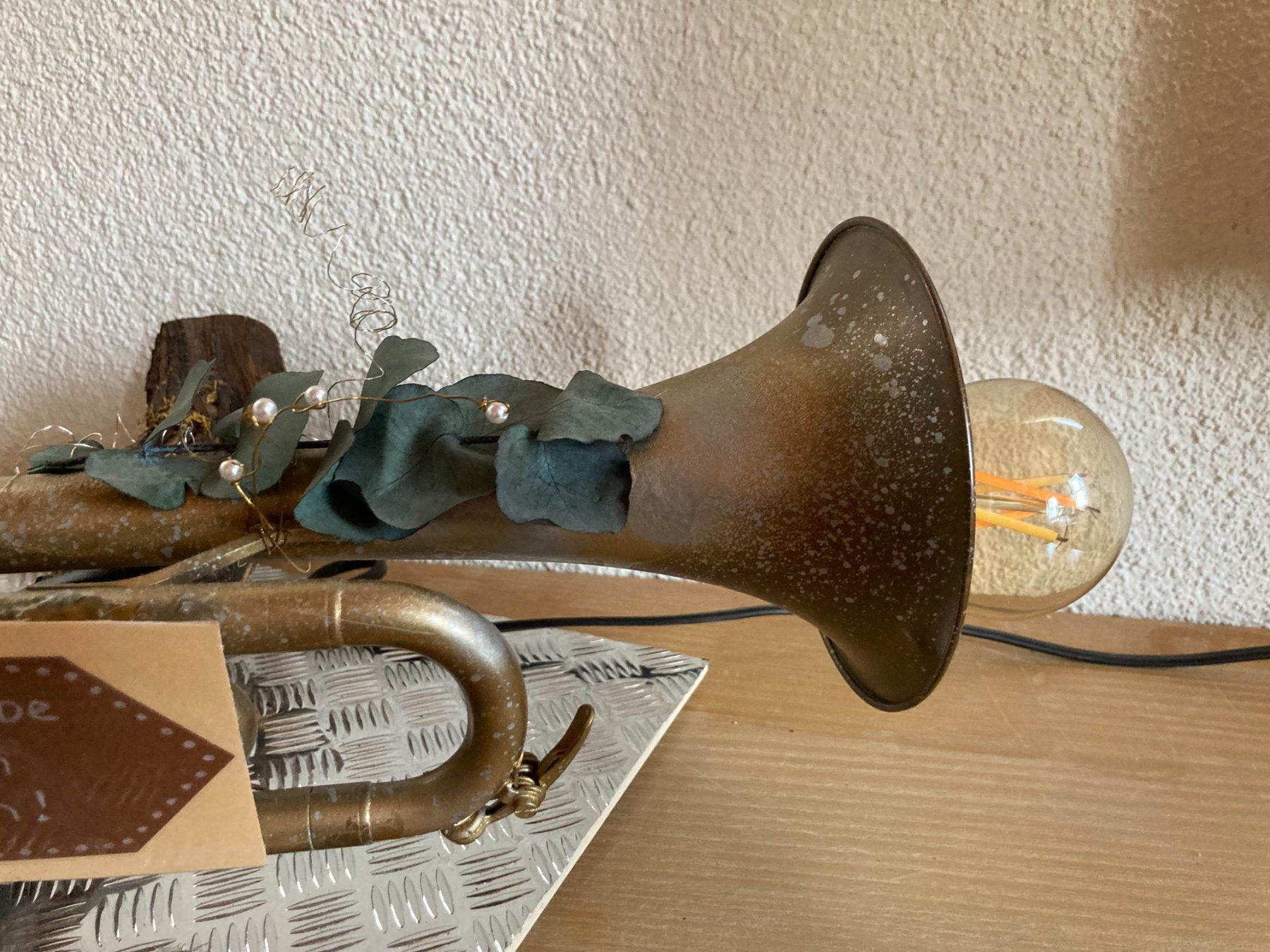 Instruments de musique: Alte Trompete umgemodelt – D'occasion à Bilten par Phirsch 1