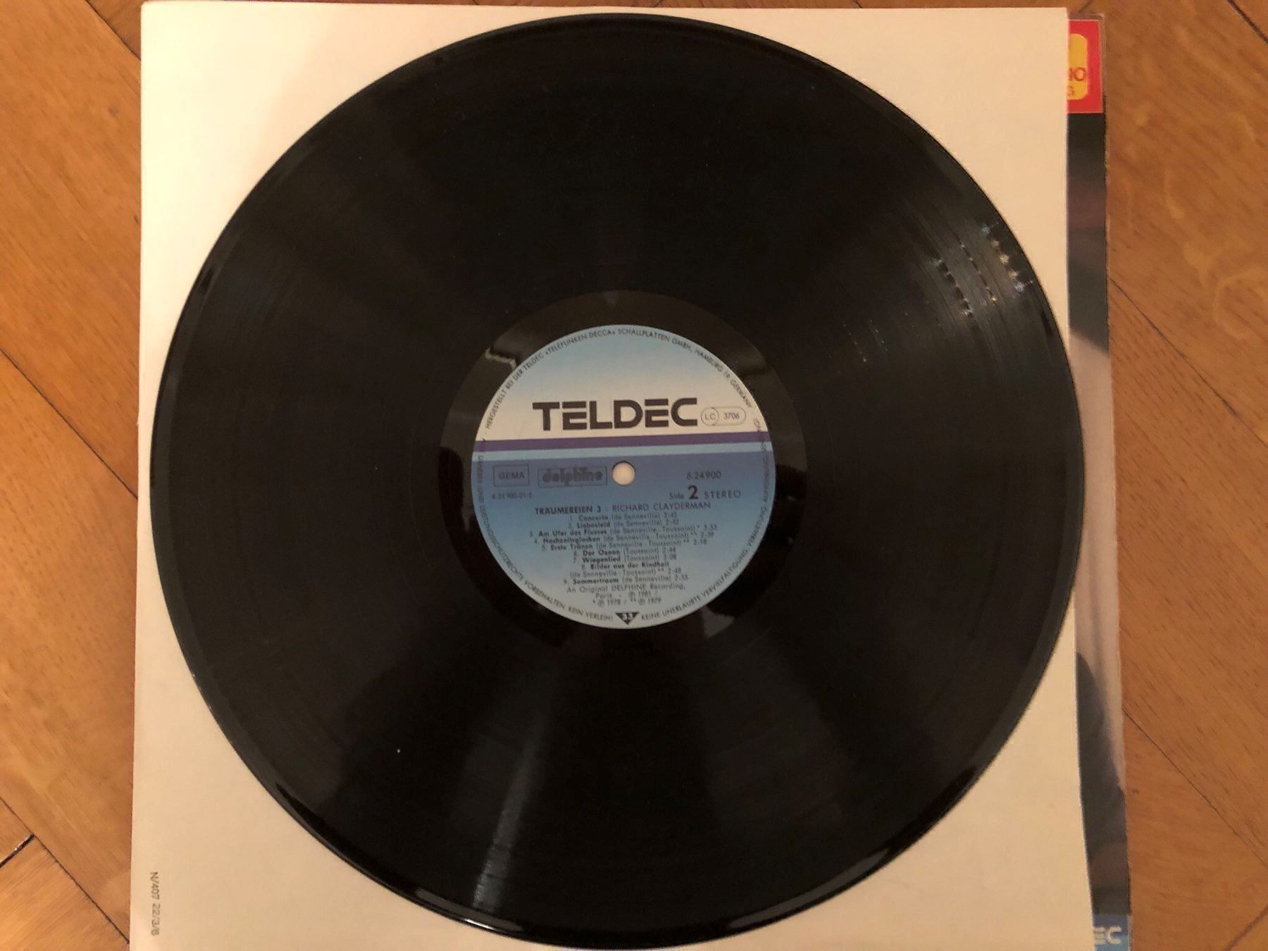 Dischi in vinile: LP Richard Clayderman Träumereien 3 – Usato da Basel venduto da Cambes 3