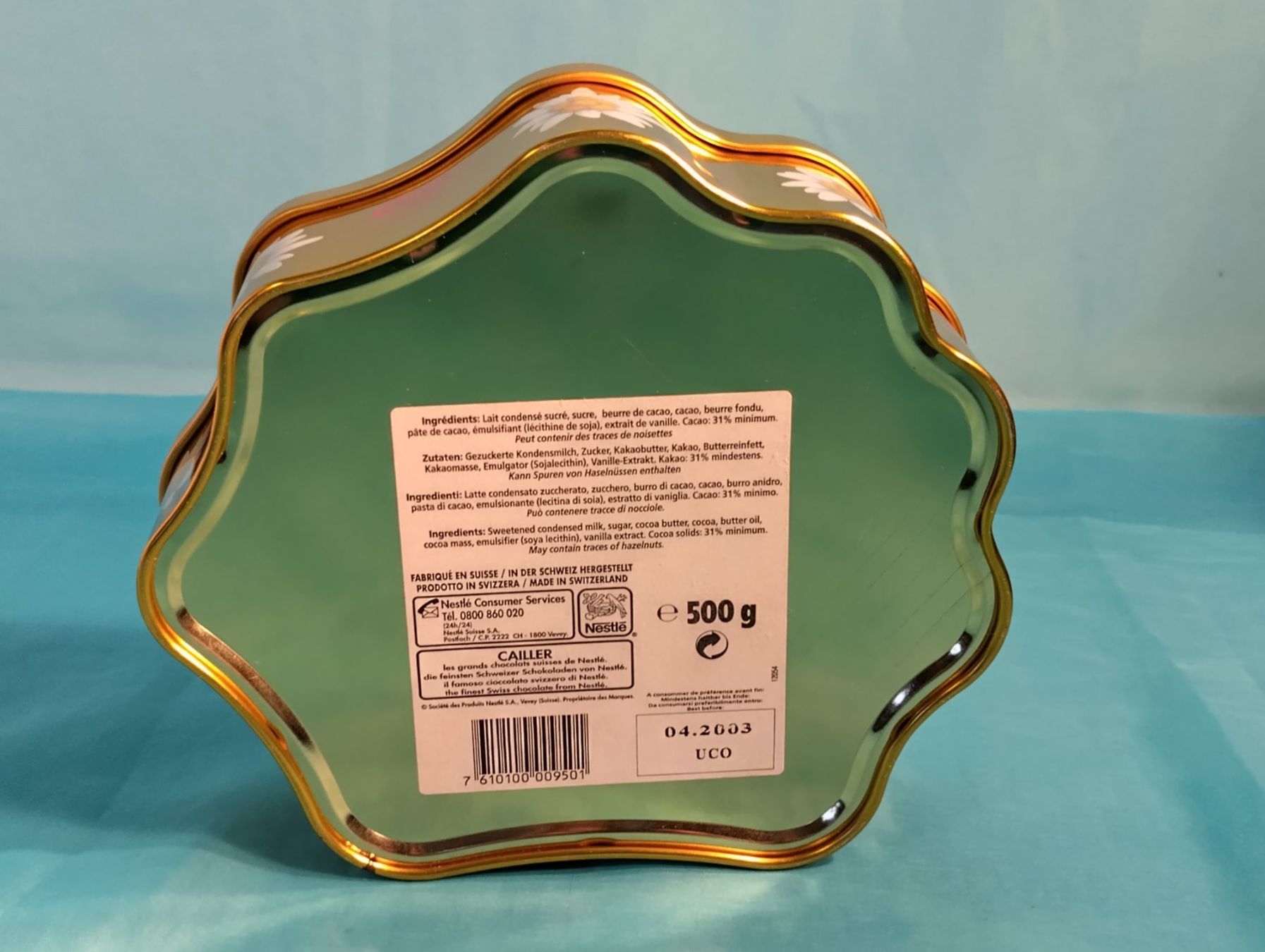 Cailler Altro in Decorazioni & Accessori: Blechbüchse Cailler Edelweiss – Usato da Bellach venduto da JingleCherry 3