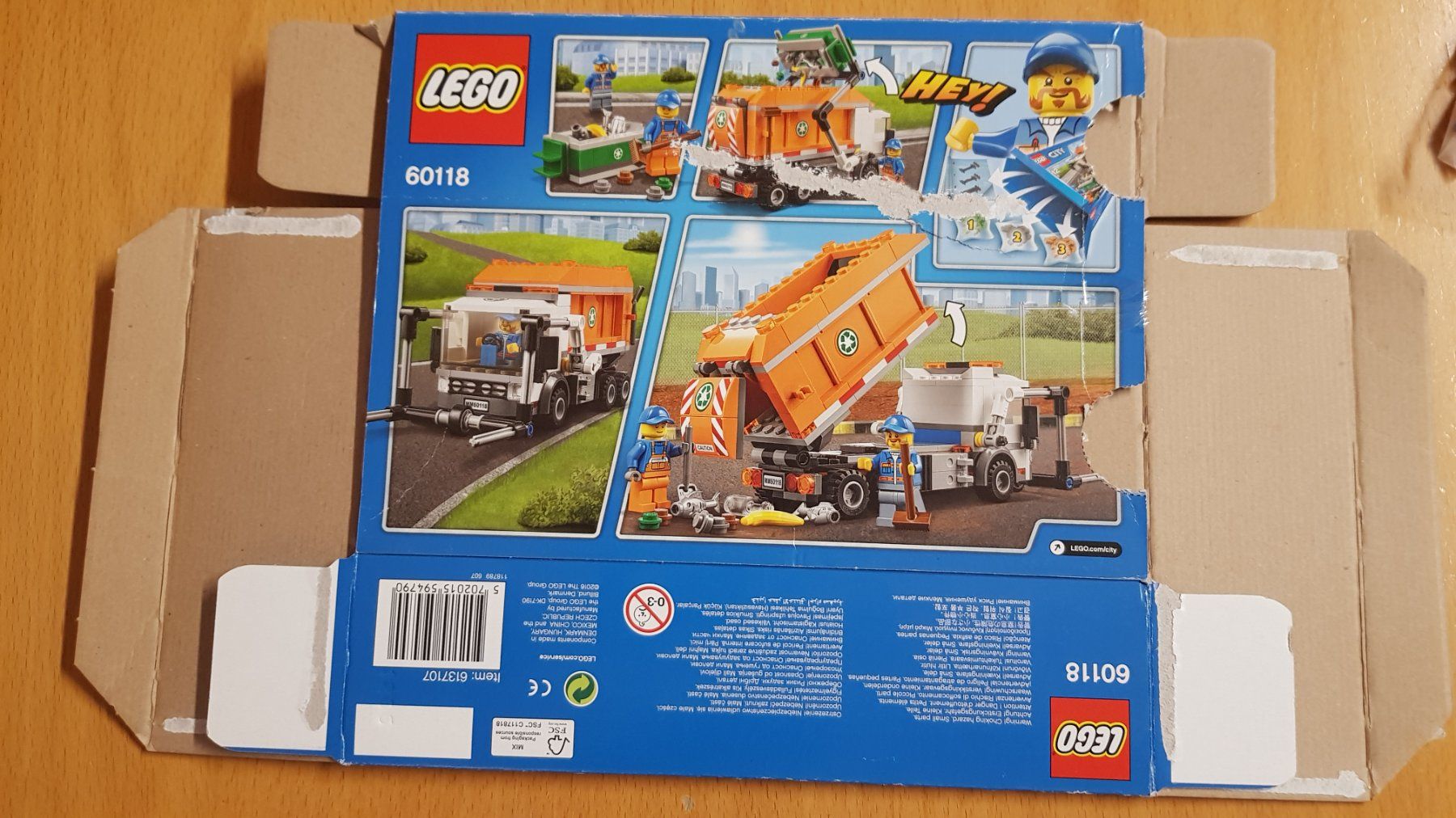 Lego Baukästen: Lego 60118 Müllabfuhr – Gebraucht aus Schachen b. Herisau von lilienstrauch 4