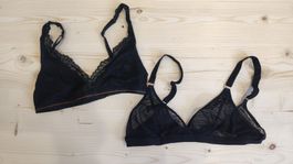 Damen BHs CALIDA und SIMONE PÉRÉLE Grösse XS schwarz