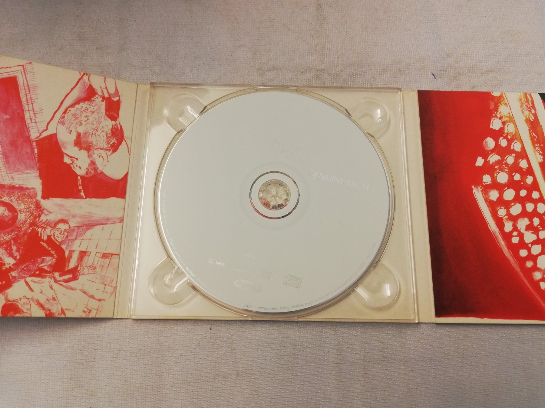 CD: DJ THOMILLA - GENUINE DRAFT – Usato da Bern venduto da Vinylsound.ch 2