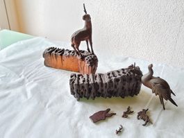 Sculpture ancienne en bois 