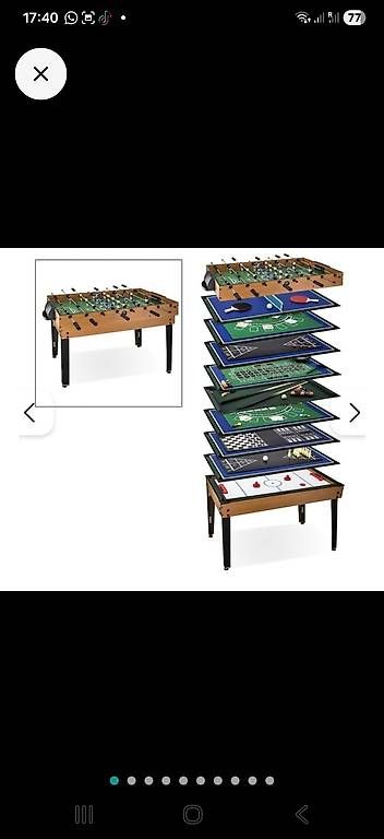 Spiele: Multigame Spieltisch – Gebraucht aus Steinhausen von noemi22