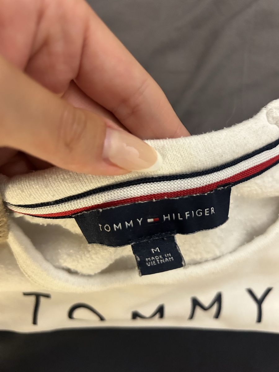 Tommy Hilfiger Maglioni & Felpe: Tommy Hilfiger Pullover weiss Logo Grösse M  – Nuovo (secondo la descrizione) da Uezwil venduto da vanjast 2