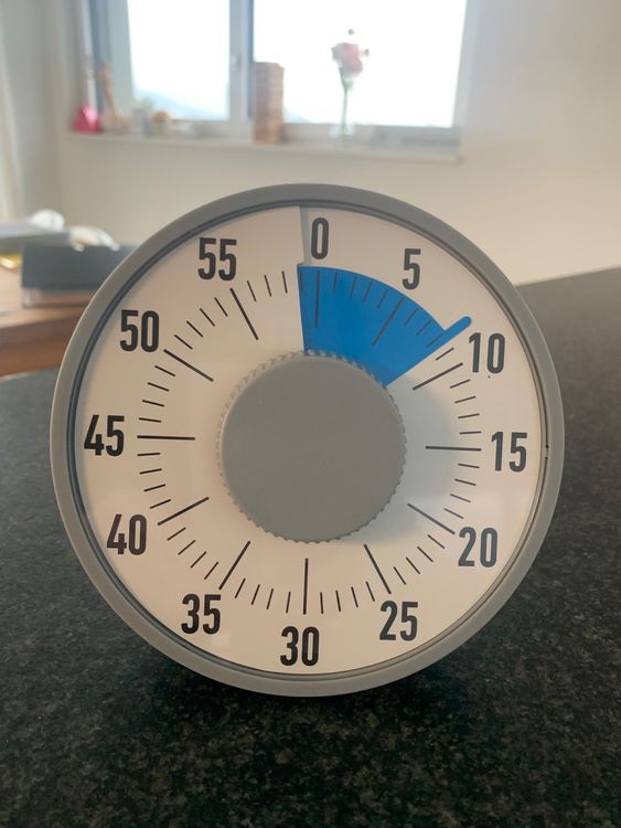 Zeit Zähler /Time Timer, 16cm Durchmesser (Neu (gemäss Beschreibung ...