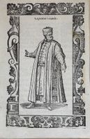 Cesare Vecellio, Capitano Grande, Orig. Kupferstich, 1590